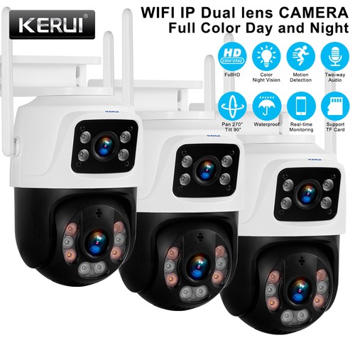 3pack outdoor wireless 6mp ptz - wireless,