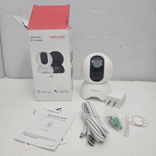 Foscam 5mp wifi camera - 5mp, ip